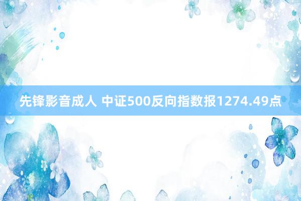 先锋影音成人 中证500反向指数报1274.49点